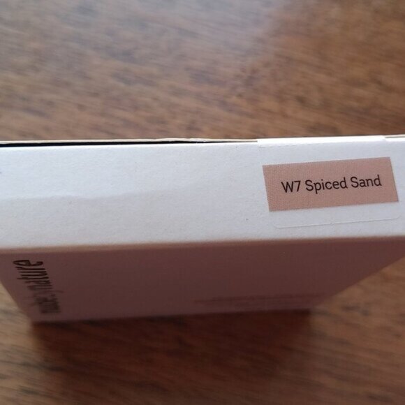 NUDE BY NATURE Flawless Pressed Powder Foundation W7 Spiced Sand BNIP - Picture 3 of 5